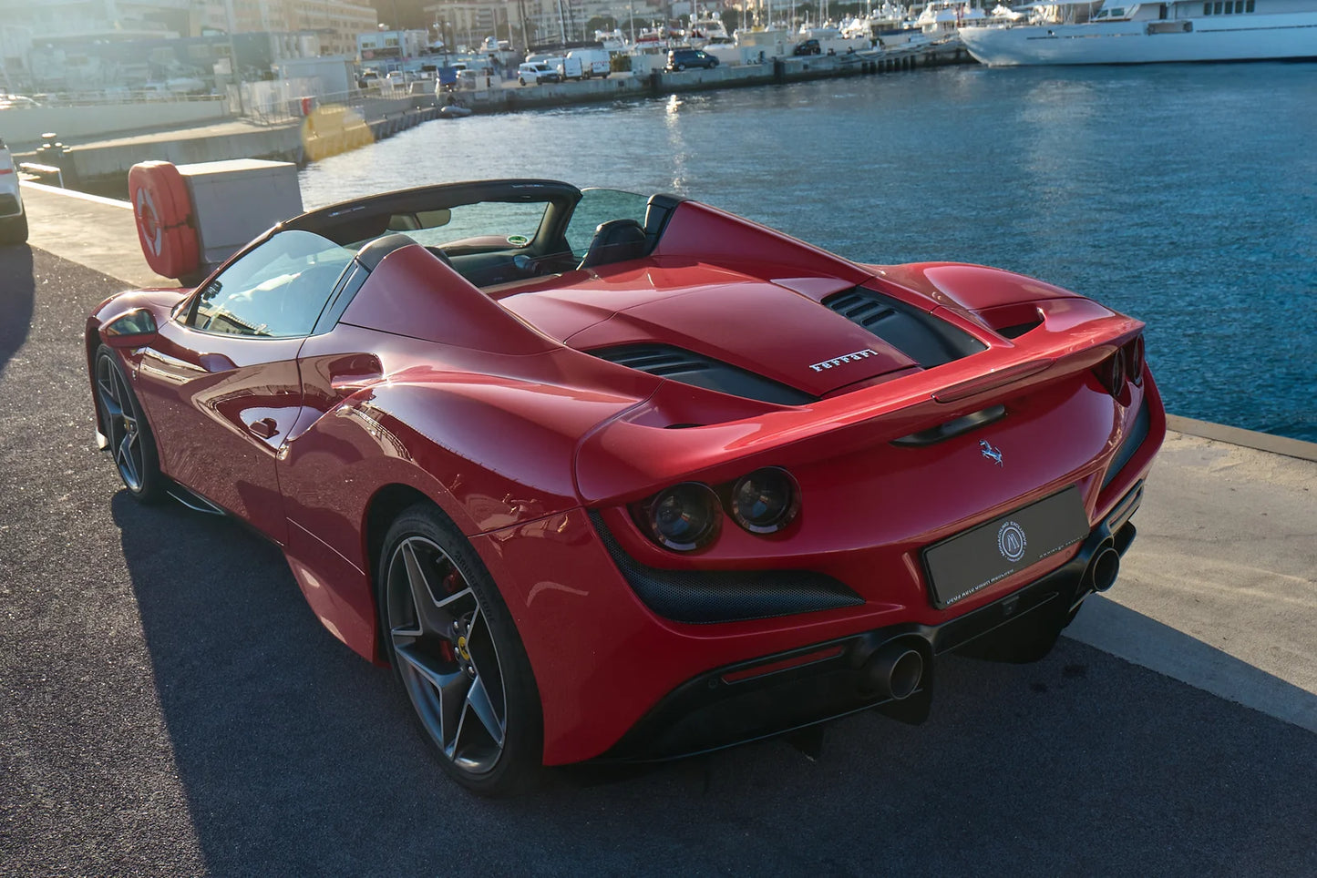 Ferrari Rental Cannes F8 Spider - Luxury Rental Car Cannes