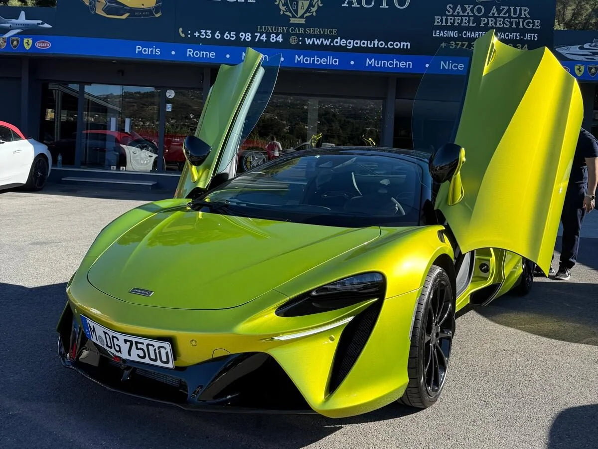 McLaren Rental Monaco Artura - Luxury Car Rental Monaco